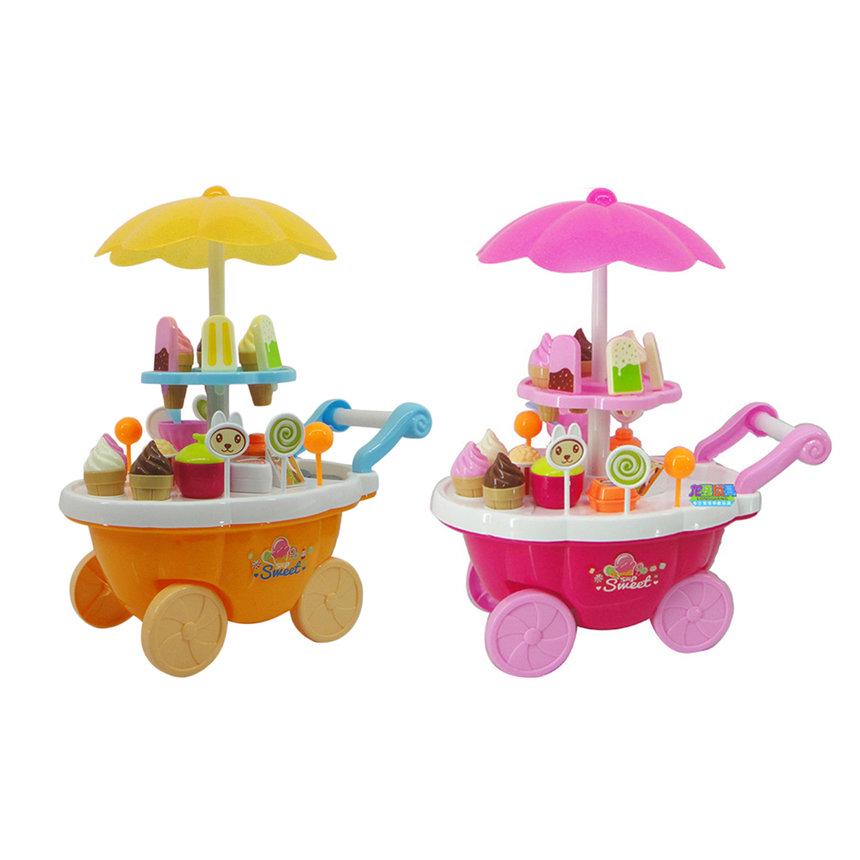 1 Set 60pcs Educational Pretend Kitchen Toy Kitchen Ware Cookies Dishes Food Hot