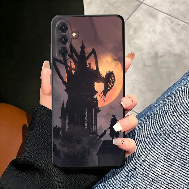 B-Bloodborne Game Soft Phone Case for Samsung A17 A37 A57 A16 A26 A36 A56 A15 A25 A35 A55 A14 A24 A34 A54 A13 A23 A33 A53 A52 A1