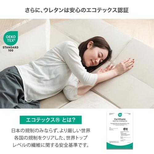 Tansu Gen RENEW 2-Sitzer Sofa, Waschbar, mit Bezug, Niedriges Sofa, Geeignet für Kotatsu, Teile separat erhältlich, 15210060(100249)