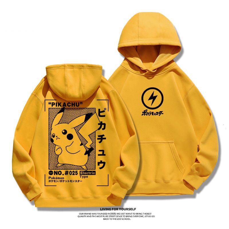 New Animation Cartoon Cute Printed Sweater Men And Women Couple Hoodie