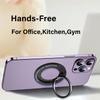 Magnetic Phone Holder Stand Magnet Finger Ring Socket for Magsafe Wireless Charging for IPhone14 13 12 Pro/Max Cellphone Bracket