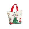 Christmas Eve Canvas Gift Tote for Candy and Apples
