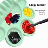 Easy Clean Children's Painting Palette Painting Dish Reusable Silicone Color Mixing Tray Art Tool For Home School Use