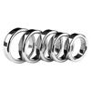 5 Sizes Stainless Steel Male Penis Ring Ball Scrotum Stretcher Ejaculation Delay Metal Cock Rings BDSM Sex Toys For Men Cockring