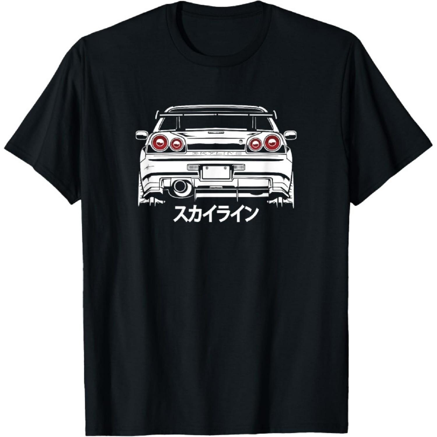 

Vintage Legendary Skyline JDM Gt r 34 T-Shirt S