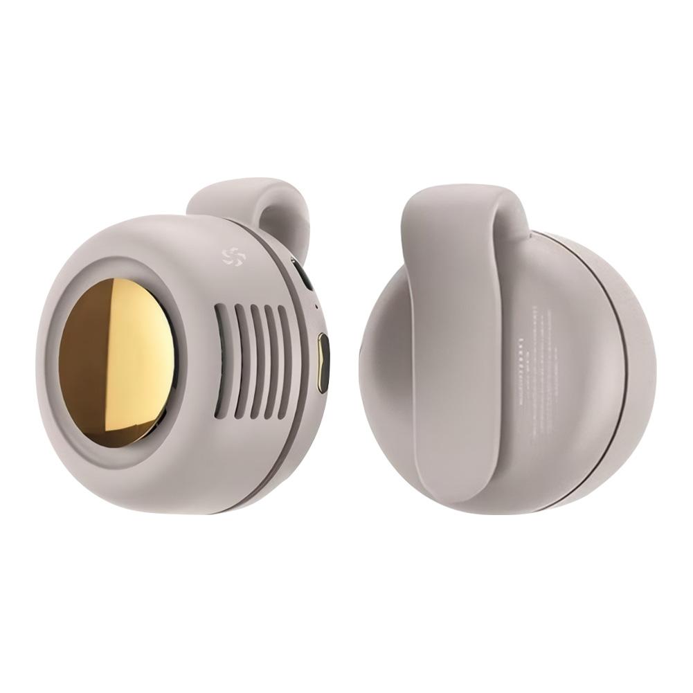 

Mini Shirt Fan Rechargeable Handheld Fan Wearable Personal Body Fan for Outdoor Work Hiking Travel