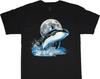 Orca Whale T-Shlrt Ocean Lover Tee Orca Jumping Out The Water Nature Lover Wildlife Tee Whale Watching Tee Vacation T-Shirt Gift For Him