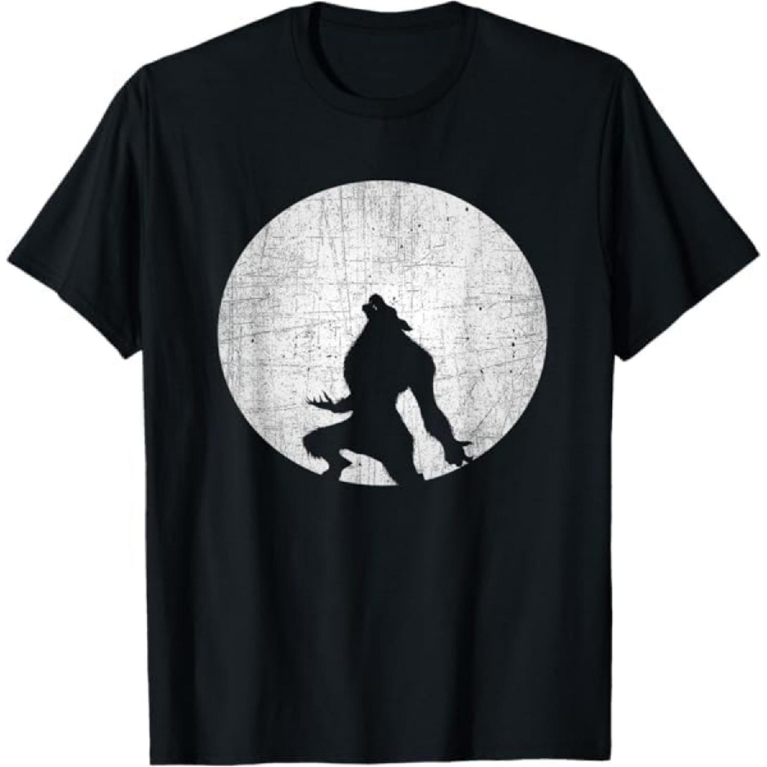Werewolf Shirt - Halloween Werewolf Full Moon T-Shirt GIU Mens Womens Tank Top Sweatshirt Hoodie Longsleeve449 Black XXXXXL разноцветный