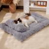 Cat Sleeping Mat with Detachable Pillow Washable winter Warming Sleeping Pad Pet Supplies for Indoor Puppy Kitten