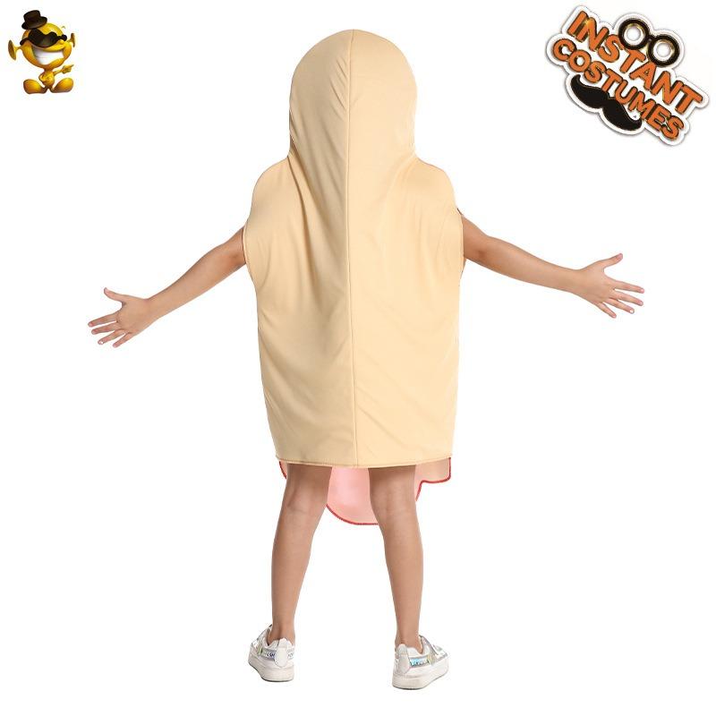 Halloween children's funny food digital printing sponge spoof hot dog cosplay costume