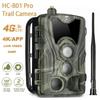 Hc-801pro Outdoor Hunting Camera 4k Picture Quality 4g Support App Online Video Wildlife Observation Camera