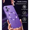 Coque de Téléphone - E.F.Connection - pour iPhone 17 Pro Max - Silicone Slim Cercle Magnétique Violet