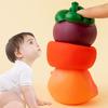 Kneading Vegetable Baby Bath Toys Sound Fruit Play Water Bath Toy  Children Adult