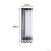 Curtain Panels Elegant Eyelet Grommet Porch Drape Corridor Privacy Voile Sun Room Proof