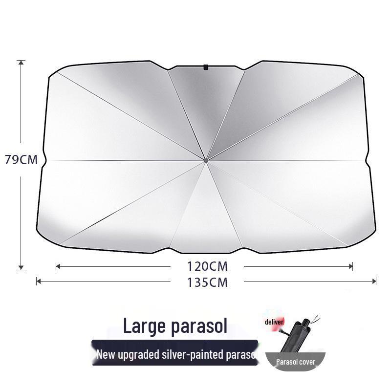 Front Windshield Summer Car Sunshade - Heat Insulation Sun Protection Cover