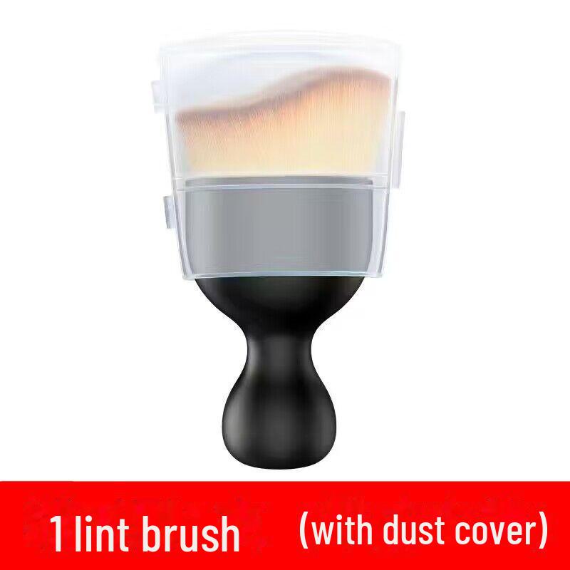 

Щетка для удаления пыли из салона автомобиля — короткая бархатная кисть для макияжа, подходящая для очистки вентиляционных отверстий кондиционера.