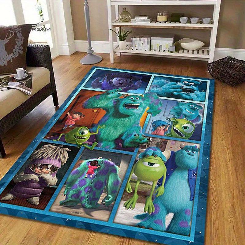 1pz Tappeto con Personaggi dei Cartoni Animati Tappeto Area Tappeto Antiscivolo Lavabile a Mano Tappetino per Pavimento Adatto per Soggiorno Camera da Letto Decorazioni per la Casa Decorazioni per la Stanza