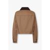 Studio Tomboy Collar Color Crop Jumper  9105113101 