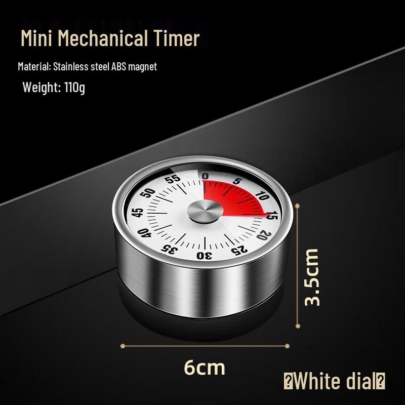 Stainless Steel Mechanical Countdown Timer