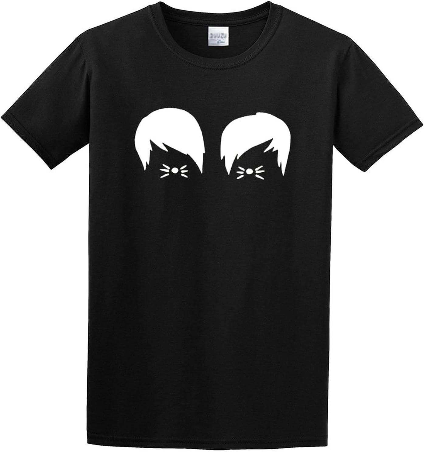 Phil and Dan Funny Printed Cotton Shirt Men s T Shirt T-Shirt Black S