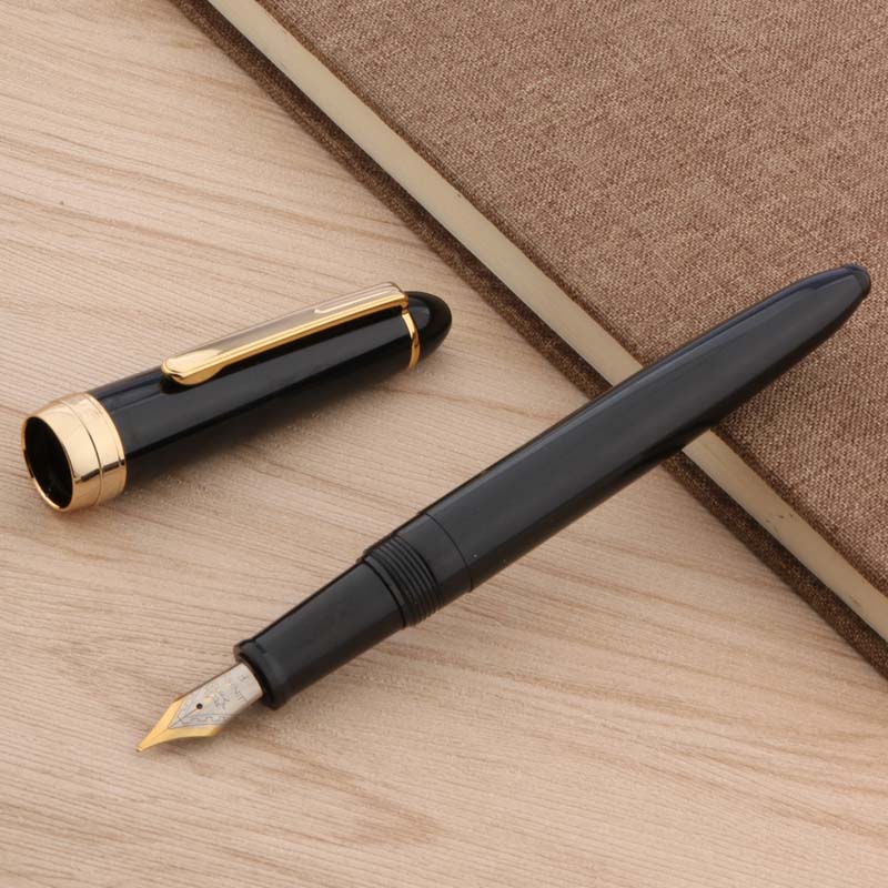 Jinhao 992 Plastic Fountain Pen Transparent Rotate Clip Classic Style M Lorelei Stationery Student Office School Supplies