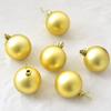 NUCHI Shiny Matte Christmas Ornaments - Hanging Tree Balls for Holiday Decor.