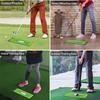 Golf Practice Mat Golf Hitting Postures Practice Swing Mat Golf Training Mat For Swing Detection Batting Golf Impact Mat