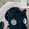 62L Collapsible Camping Storage Bucket Heavy Dut Outdoor Gear Organizer Bag Portable Camping Trash Bin for Picnic RV Fishing