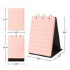 Shoe Charm Display Organizer Foldable for Desk