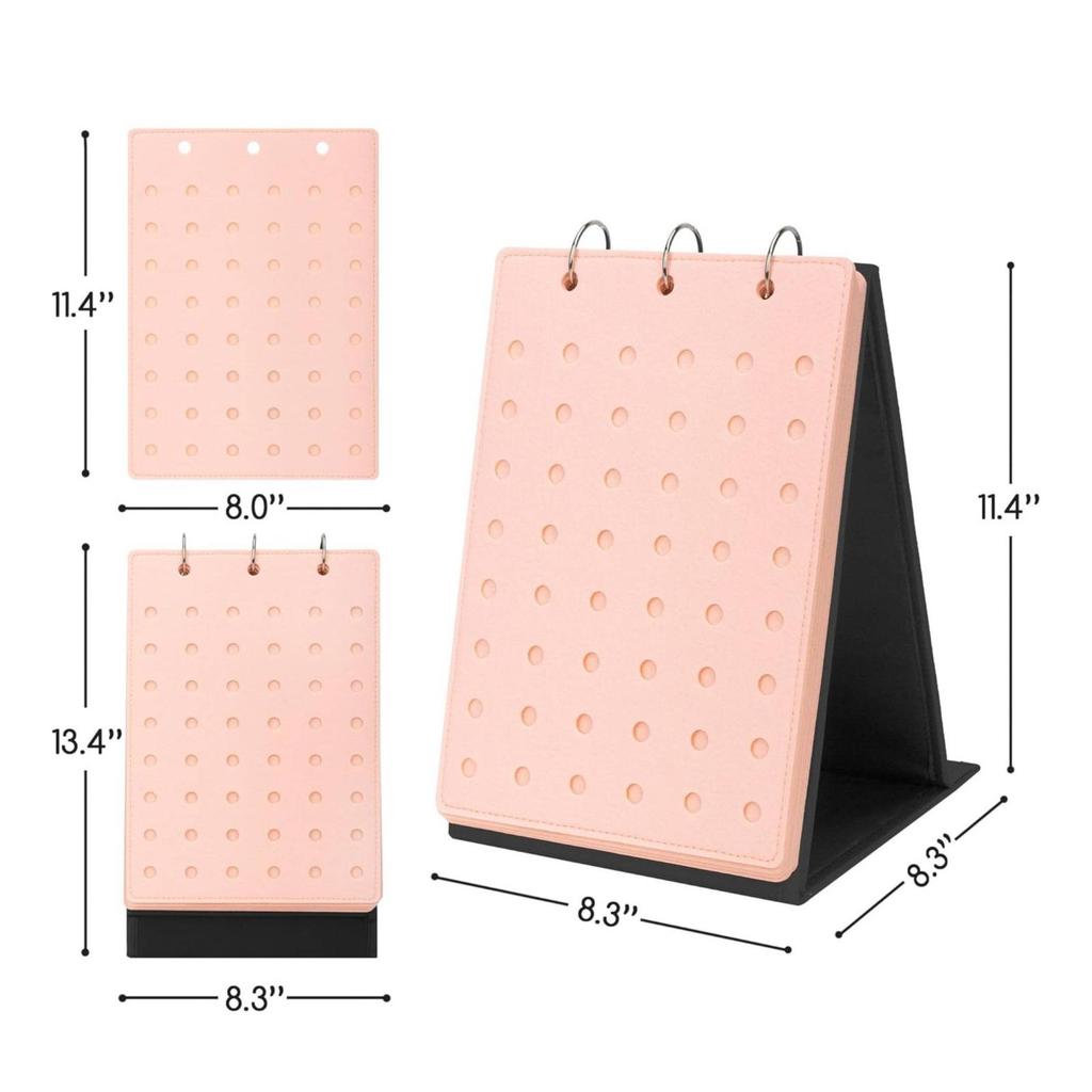 Shoe Charm Display Organizer Foldable for Desk