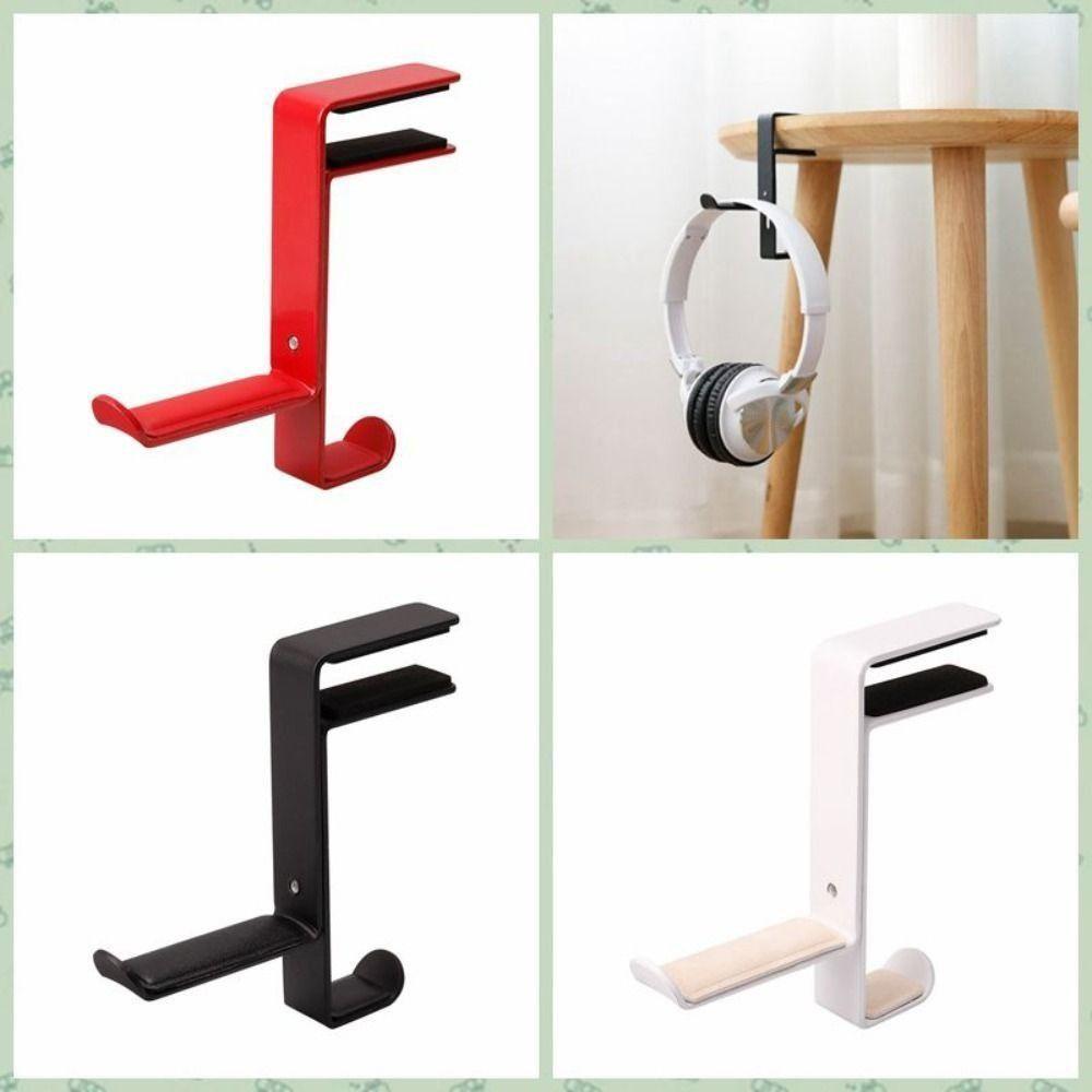 Table Clamp Headphone Rack Adjustable Headphone Bracket Headphone Stand Hook  Table Side