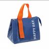 Portable Insulated Bento Lunch Bag: Large Capacity, Hand-Held Cooler with Dopamine Aluminum Foil for Office Workers and Students