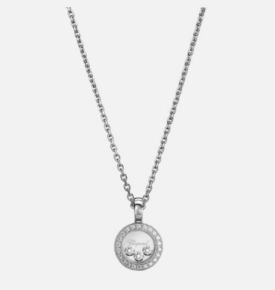 Xiao Family 925 Silver Time Turns Fortune Necklace with Heart-Shaped Diamond Perfume Bottle and Starry Sky Design