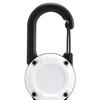 Portachiavi Portatile Retrattile Moschettone Porta Badge Forte Portata Dimensioni Compatte Portatile Clip Portachiavi Telescopico Accessori da Campeggio