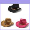Ethnic Style Fedora Hat With Water Ripple Embellishments For Women Men And Performance Use