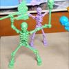 Skeleton Multi Jointed Movable 3D DIY Assembly Model Ornaments Prank Toy Action Figure Desktop Decor Kids Gift Miniature Statue