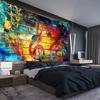 2D Artistic Colorful Music Tapestry for Content Creation & TikTok