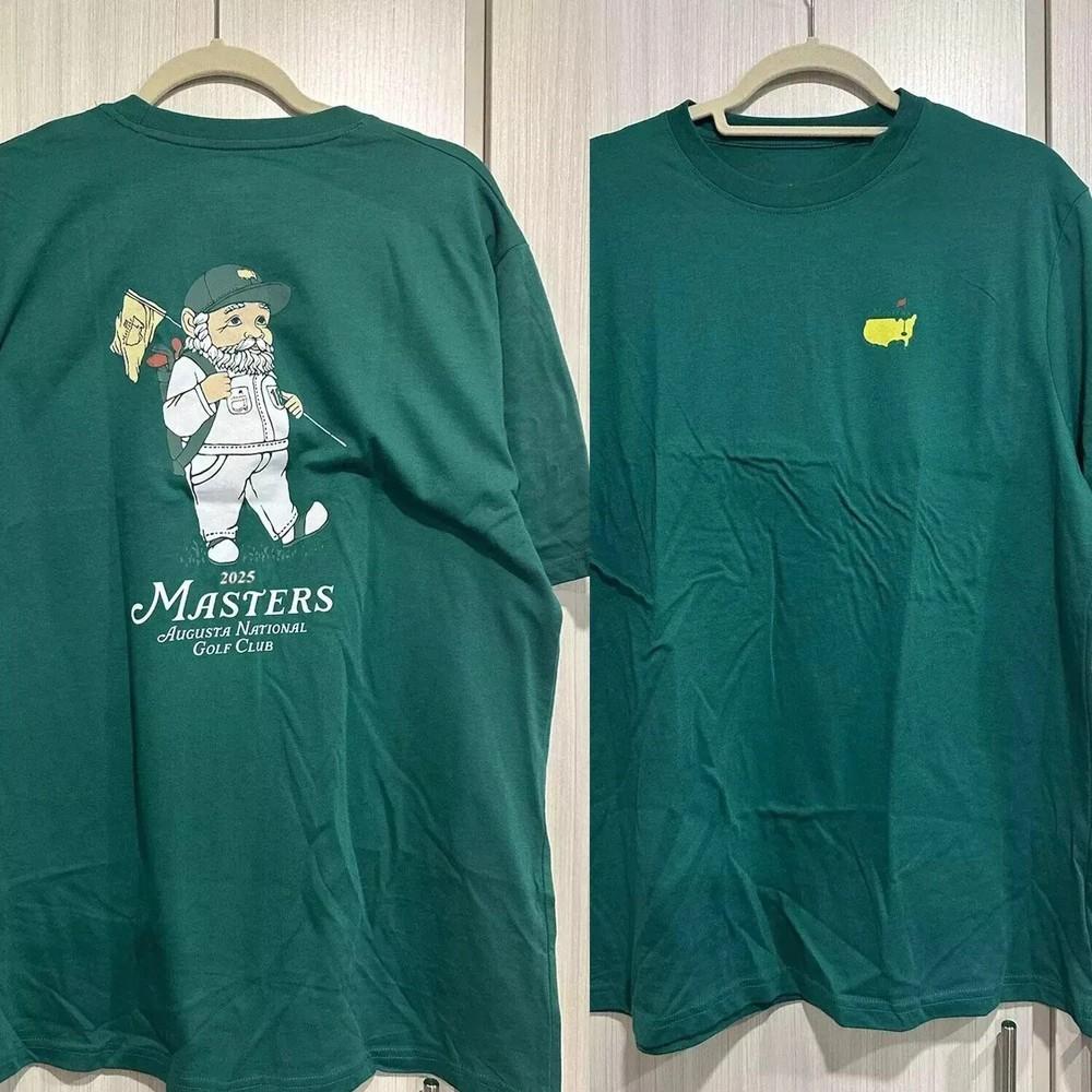 Masters Golf Augusta National Evergreen Caddie Gnome TShirt Reprinted IA835 Unisex T-Shirt XXL