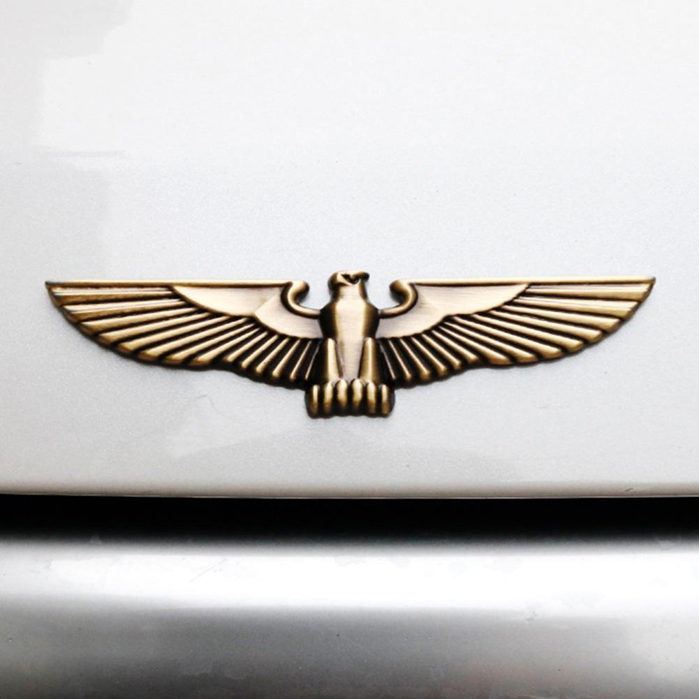 1Pcs Personalized 3D Car Stickers Metal Eagle Car Stickers Badge Decoration Stickers Universal for Most Cars Body Side Mark