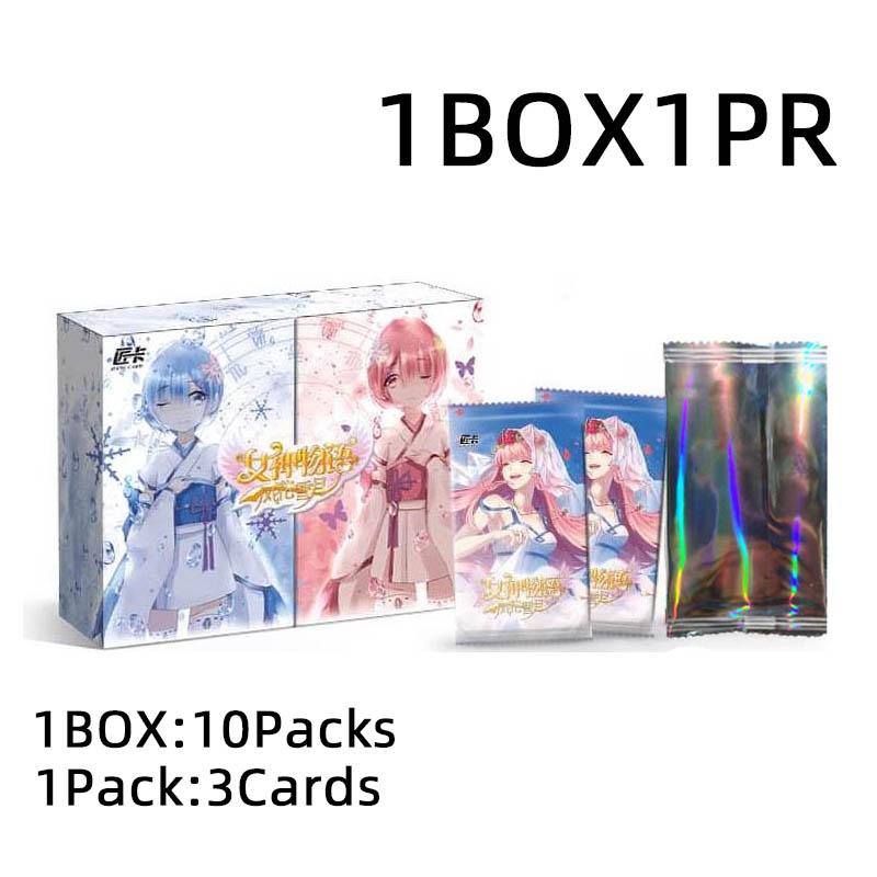 Goddess Story Collection Cards PR Booster Box Full Sets NS 5m07 10m01 5m05 5m06 Rem Playing Game Cards