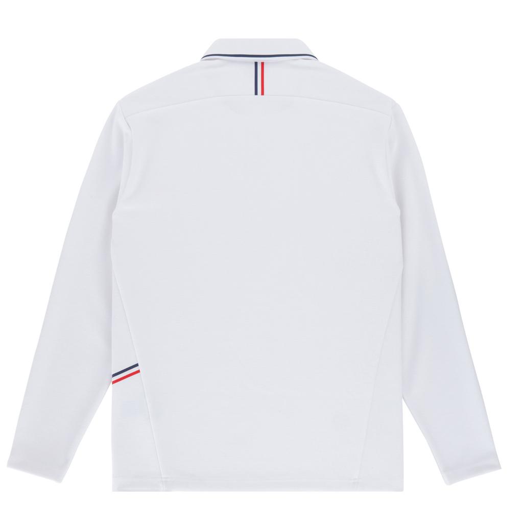 PIGC Men'S Tricolor Welded Collared T-Shirt White (Sfc140231)