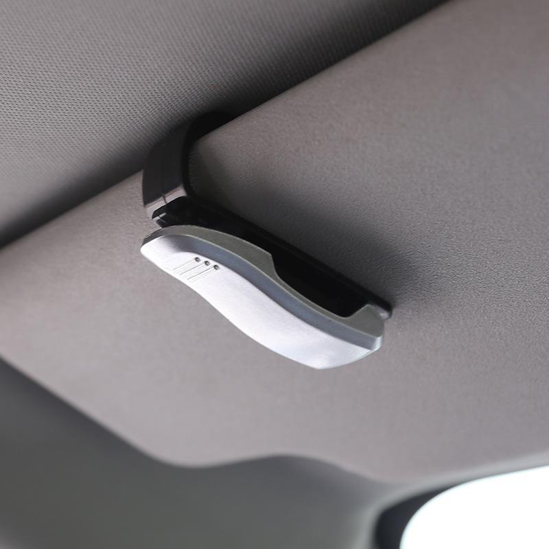 Затискач для квитків для окулярів для автомобіля Автомобільний тримач для картки для квитків Затискач для ручки S-форми