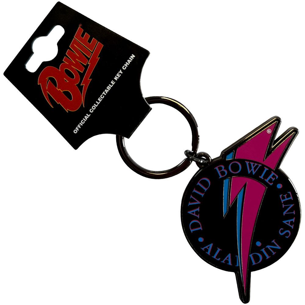 David Bowie Aladdin Sane Keyring