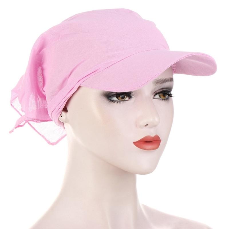 Headscarf Breathable Baseball Hat Women Adult Sports Hat Outdoor Activity