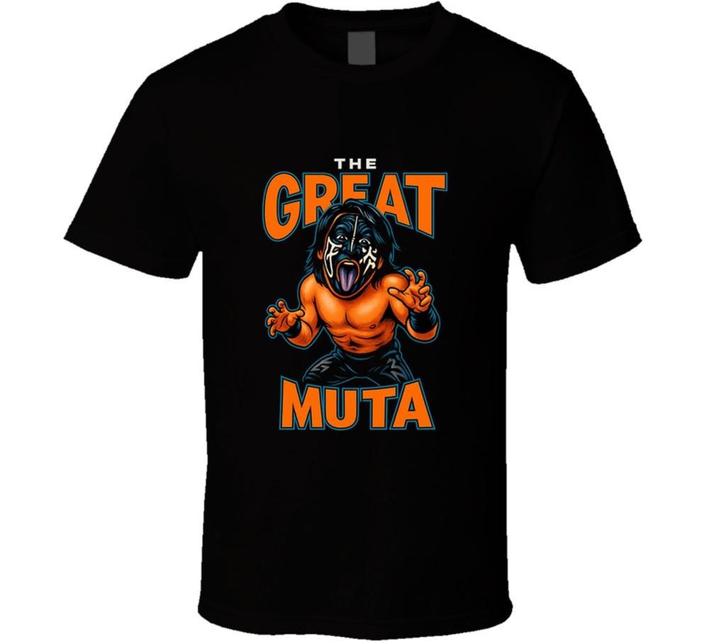 The Great Muta Retro Wrestling Legend Caricature T Shirt Unisex T-Shirt M