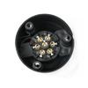 7/13Pin 12V Trailer Wiring Socket Towbar Towing Converter Durable Plug Socket Adapter Protector Connections for Caravan Truck