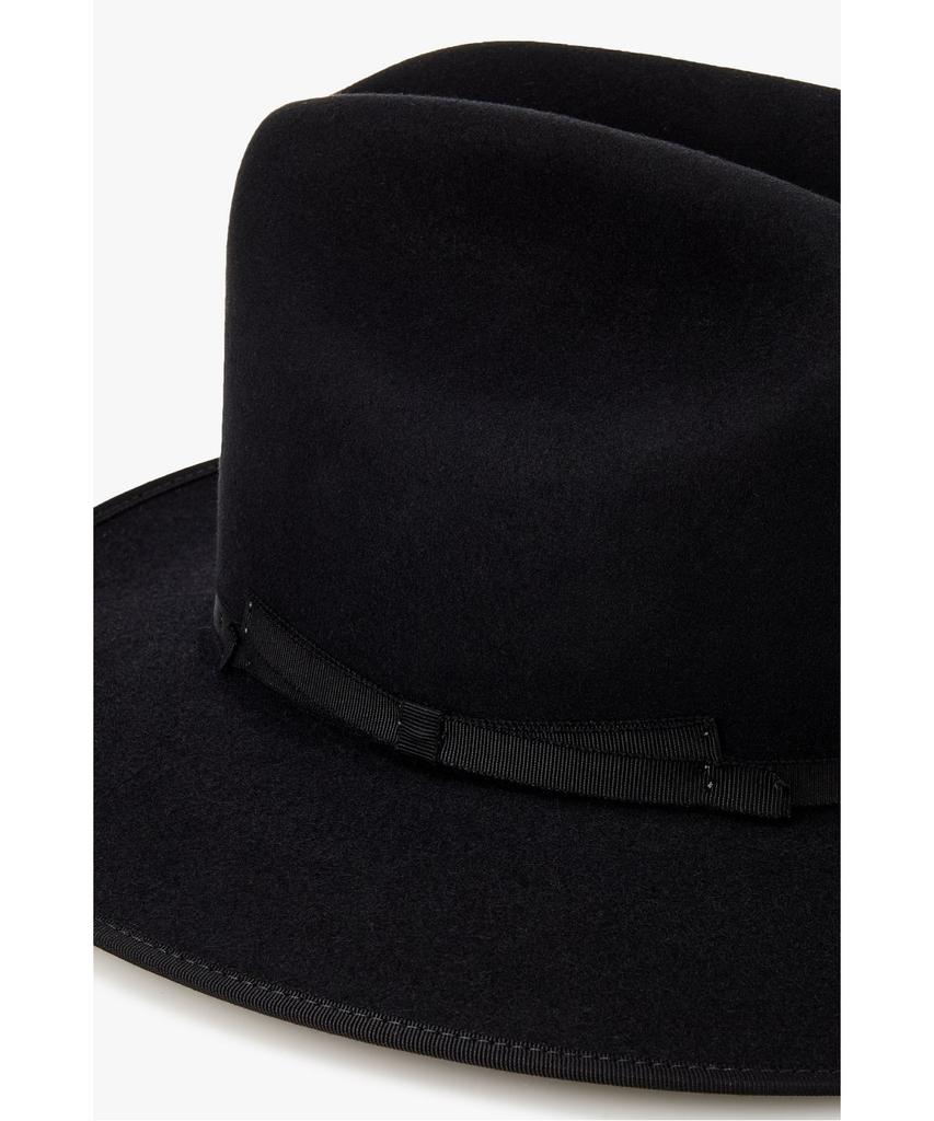 MAN ON THE BOON [Bailey Of Hollywood] The Architect Fur Felt Hat_Black 4715324301