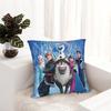 Frozen Princess Elsa  Pillowcase Printed Fabric Cushion Cover Gift Snow Queen Throw Pillow Case Cover Bed Square 18''