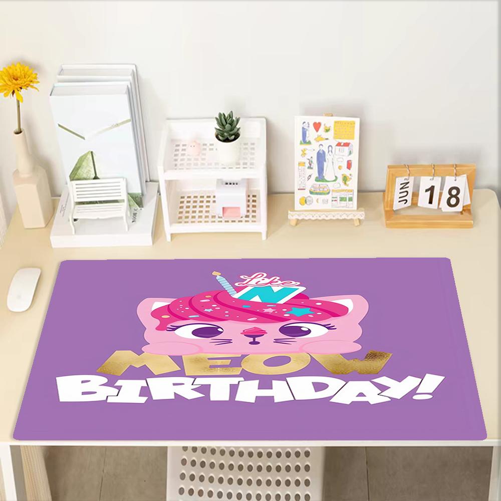 Like Nastya Theme Mouse Pad, Non Slip Rubber Base, Multifunctional Office & Home Decor, Perfect for Workspace Personalization.