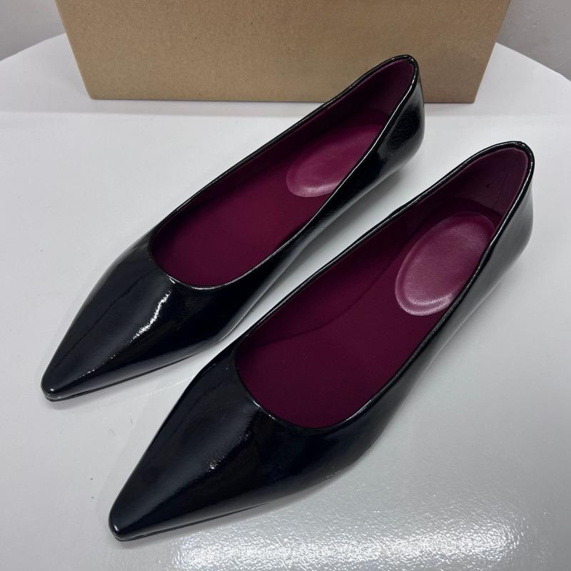 Fashion 2025 Spring Elegant Pointed Toe Office Lady Shoes Comfortable Low Heel Wedge Fashion Leopard Leather Women's Mary Jane Shoes